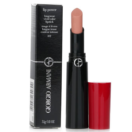 GIORGIO ARMANI - Lip Power Longwear Vivid Color Lipstick 3.1g/0.11oz