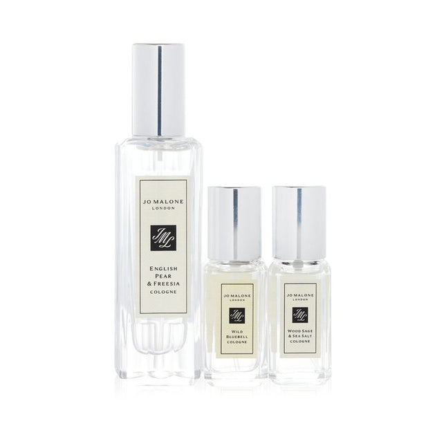 JO MALONE - English Pear & Freesia Coffret: English Pear & Freesia 30ml + Wood Sage & Sea Salt  9ml + Wild Bluebell  9ml