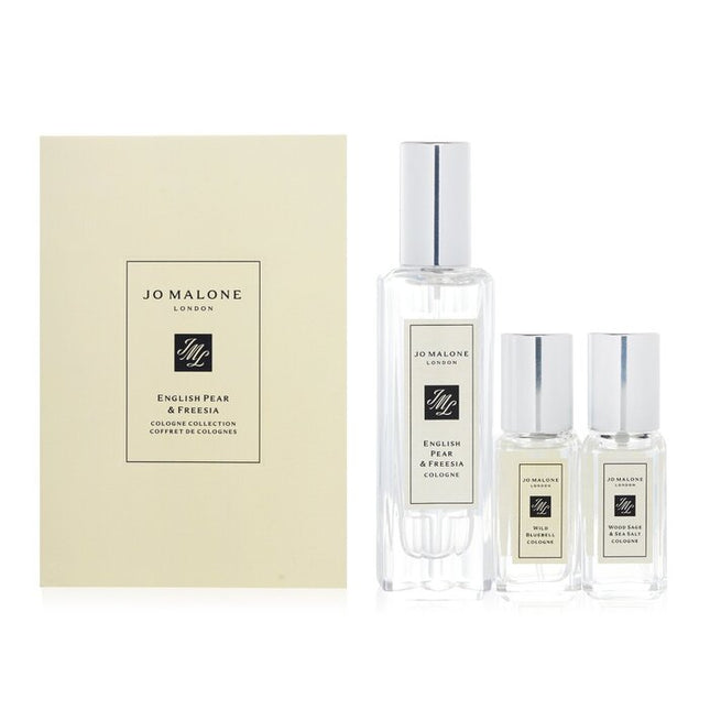 JO MALONE - English Pear & Freesia Coffret: English Pear & Freesia 30ml + Wood Sage & Sea Salt  9ml + Wild Bluebell  9ml