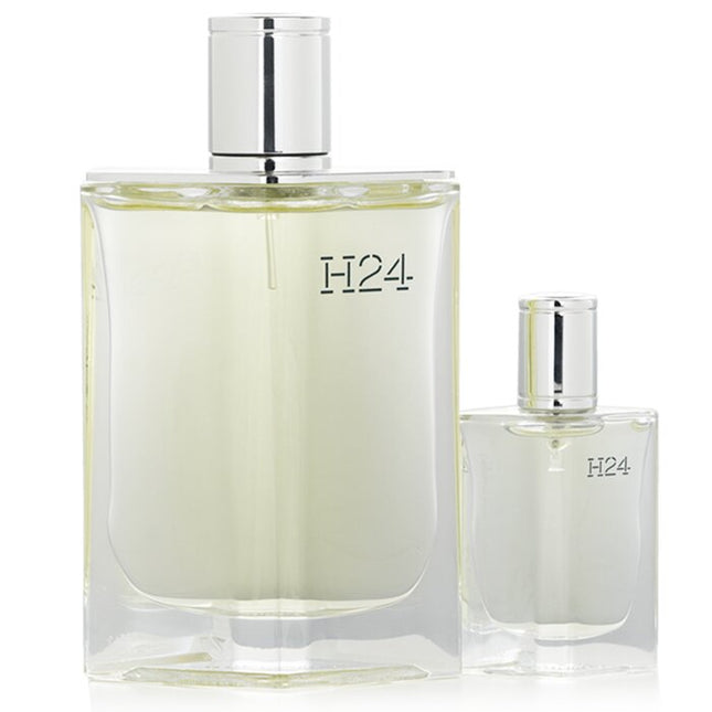HERMES - H24 Coffret: Eau De Toilette Spray 100ml/3.3oz + Eau De Toilette Spray 12.5ml/0.42oz