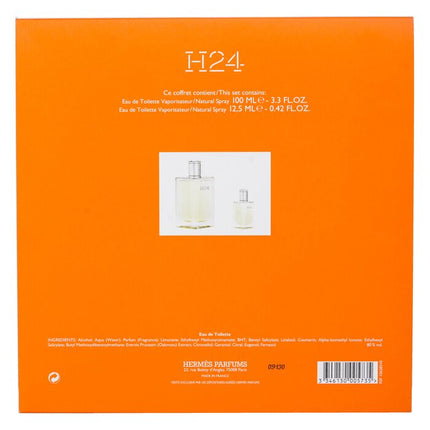 HERMES - H24 Coffret: Eau De Toilette Spray 100ml/3.3oz + Eau De Toilette Spray 12.5ml/0.42oz