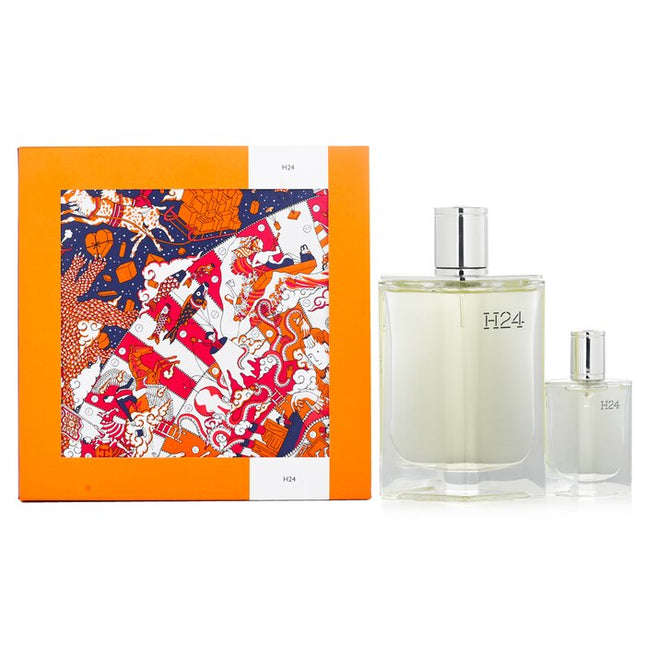 HERMES - H24 Coffret: Eau De Toilette Spray 100ml/3.3oz + Eau De Toilette Spray 12.5ml/0.42oz