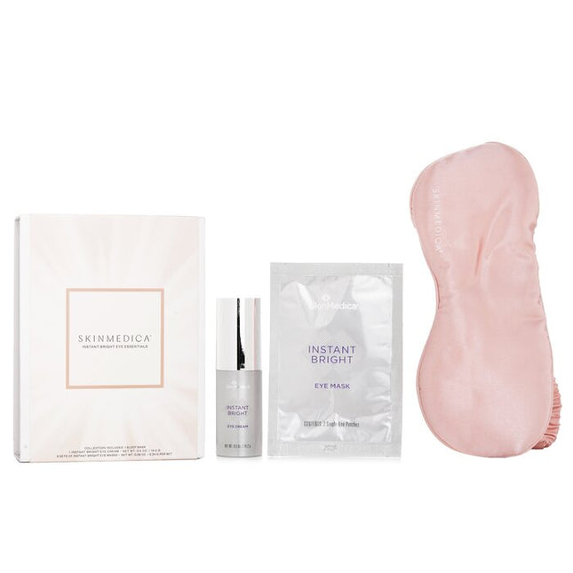 SKIN MEDICA - Instant Bright Eye Essentials Set: Instant Bright Eye Cream 14.2g + Instant Bright Eye Masks 6x2.34g + Sleep Mask
