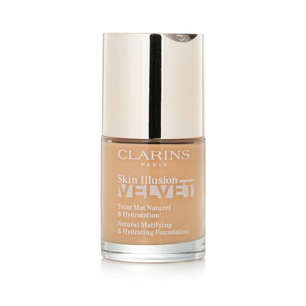 CLARINS - Skin Illusion Velvet Natural Matifying & Hydrating Foundation 30ml/1oz