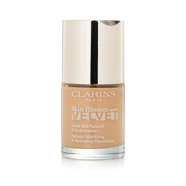 CLARINS - Skin Illusion Velvet Natural Matifying & Hydrating Foundation 30ml/1oz