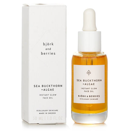 BJORK & BERRIES - Sea Buckthorn+ Algae Instant Glow Face Oil