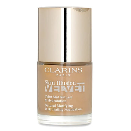 CLARINS - Skin Illusion Velvet Natural Matifying & Hydrating Foundation 30ml/1oz