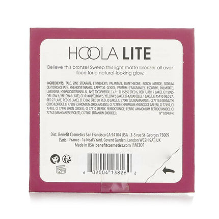 BENEFIT - Hoola Light Matte Bronzer 8g/0.28oz