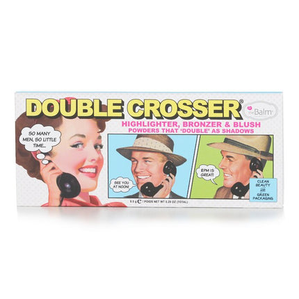 THEBALM - Double Crosser (Highlighter, Bronzer & Blush)