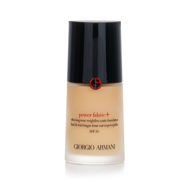 GIORGIO ARMANI - Power Fabric+ Ultra Longwear Weightless Matte Foundation SPF 20 30ml/1oz