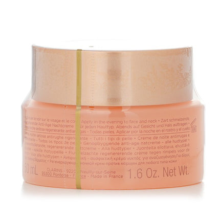 CLARINS - Extra Firming Nuit Wrinkle Control, Regenerating Night Silky Cream (All Skin Type)
