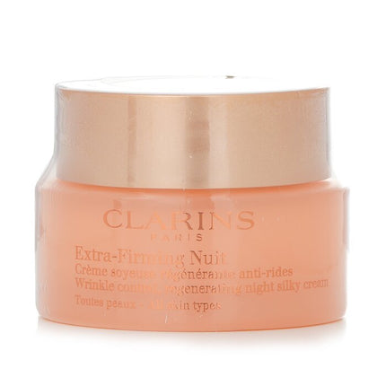 CLARINS - Extra Firming Nuit Wrinkle Control, Regenerating Night Silky Cream (All Skin Type)