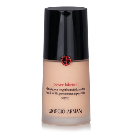 GIORGIO ARMANI - Power Fabric+ Ultra Longwear Weightless Matte Foundation SPF 20 30ml/1oz