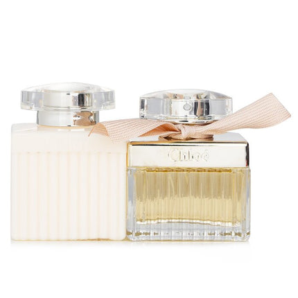 CHLOE - Chloe Coffret: Eau De Parfum 50ml + Body Lotion 100ml