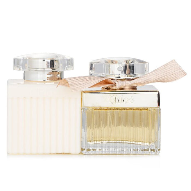 CHLOE - Chloe Coffret: Eau De Parfum 50ml + Body Lotion 100ml