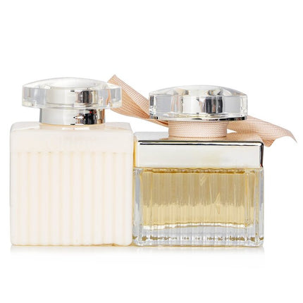 CHLOE - Chloe Coffret: Eau De Parfum 50ml + Body Lotion 100ml