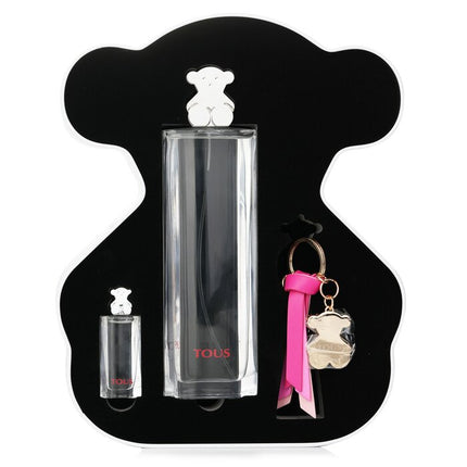 TOUS - Eau De Toilette Spray 90ml + Eau De Toilette 4.5 Ml + Key Ring