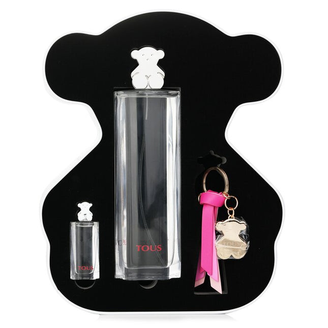 TOUS - Eau De Toilette Spray 90ml + Eau De Toilette 4.5 Ml + Key Ring