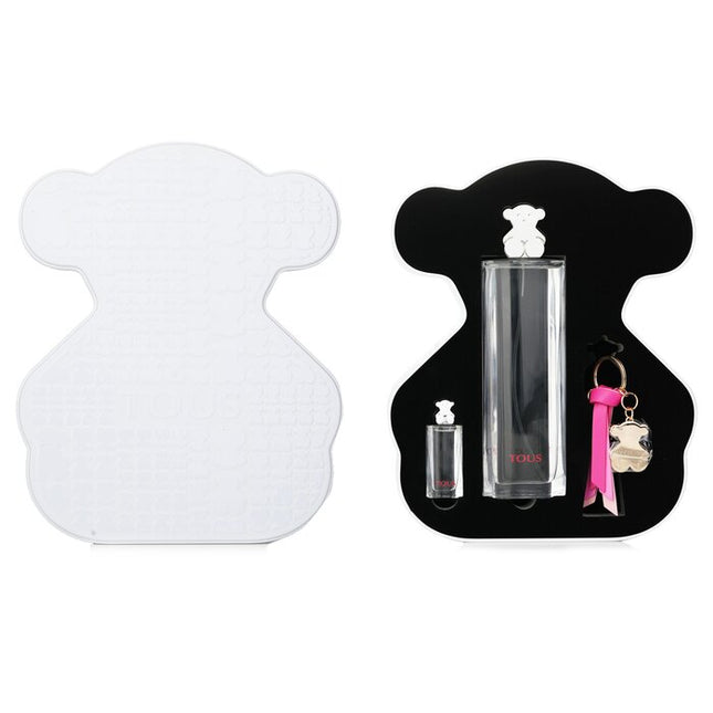 TOUS - Eau De Toilette Spray 90ml + Eau De Toilette 4.5 Ml + Key Ring