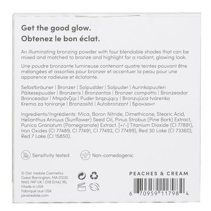 JANE IREDALE - PureBronze Shimmer Bronzer Palette Refill 9.9g/0.35oz