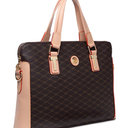 Misty Lexington Lady  Genuine Leather Office Bag  [Made in Italy]