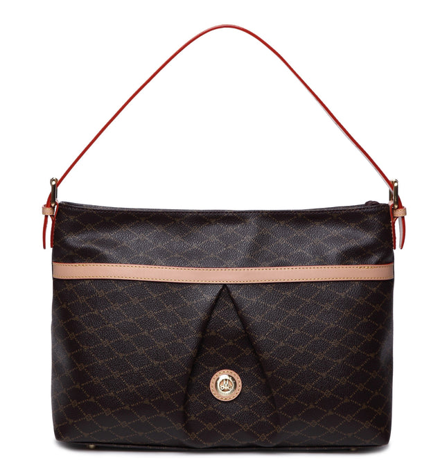 Misty Roaring Elegance  Genuine Leather Purse  [Made in Italy]