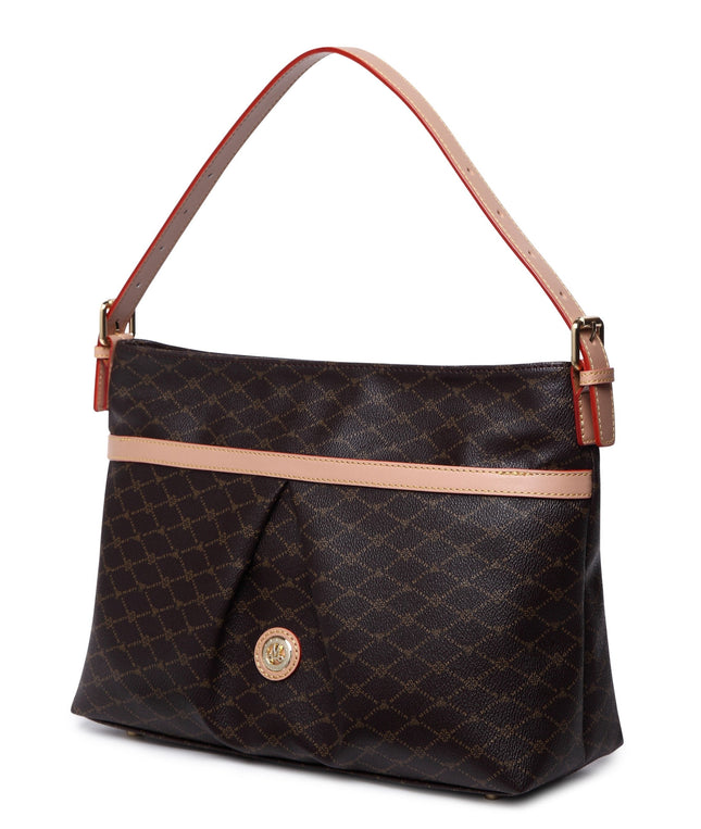 Misty Roaring Elegance  Genuine Leather Purse  [Made in Italy]