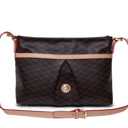Misty Roaring Elegance  Genuine Leather Purse  [Made in Italy]