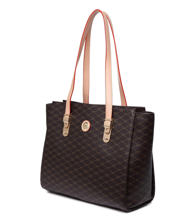 Misty Timeless Tresor  Genuine Leather Tote Bag  [Made in Italy]