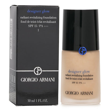 GIORGIO ARMANI - Designer Glow Radiant Revitalizing Foundation 30ml/1oz