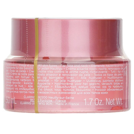 CLARINS - Multi-Active Nuit (Niacinamide + Sea Holly Extract) Skin Renewing Line-Smoothing Night Cream All Skin Types