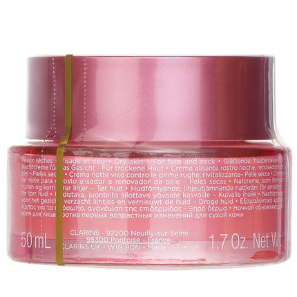 CLARINS - Multi-Active Nuit (Niacinamide + Sea Holly Extract) Skin Renewing Line-Smoothing Night Cream Dry Skin