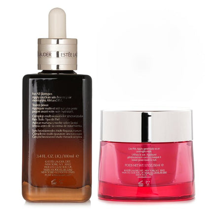 ESTEE LAUDER - Estee Lauder Nutritious Super-Pomegranate Radiant Energy Night Creme/Mask + ANR Synchronized Multi-Recover (Stand
