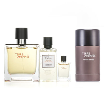HERMES - Hermes Terre d'Hermes Pure Set + Terre d'Hermes Deodorant Stick