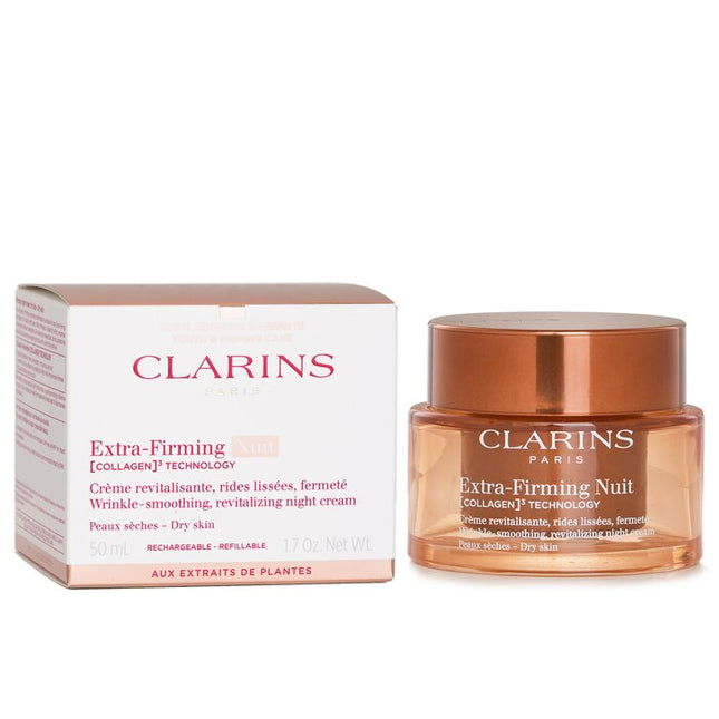 CLARINS - Extra Firming Creme Nuit Wrinkle Smoothing Revitalizing Night Cream (Dry Skin)