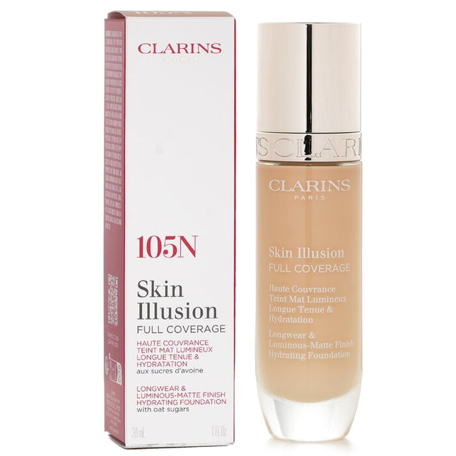 CLARINS - Skin Illusion Full Coverage Foundation 30ml