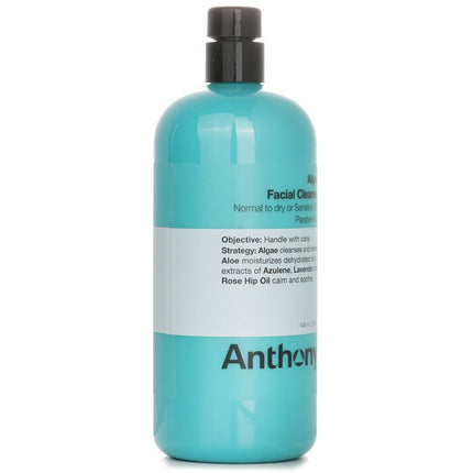 ANTHONY - Logistics for Men Algae Facial Cleanser (Normal to Dry or Sensitive Skin)
