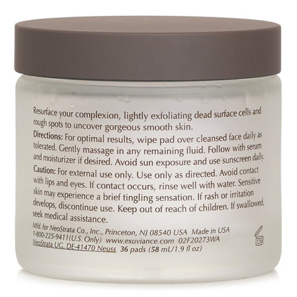 EXUVIANCE - Daily Resurfacing Peel