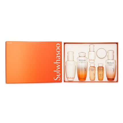 SULWHASOO - Essential First Care Set: First Care Activating Serum VI 90ml+Essential Revitalizing Emulsion EX 125ml+Essential Rev