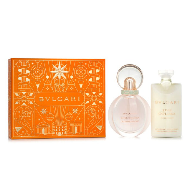 BVLGARI - Rose Goldea Blossom Delight Xmas Set: Eau De Parfum 50ml + Body Lotion 75ml