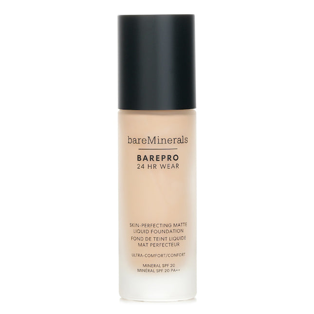 BAREMINERALS - BAREPRO 24HR WEAR Skin Perfecting Matte Liquid Foundation Mineral SPF 20 30ml/1oz