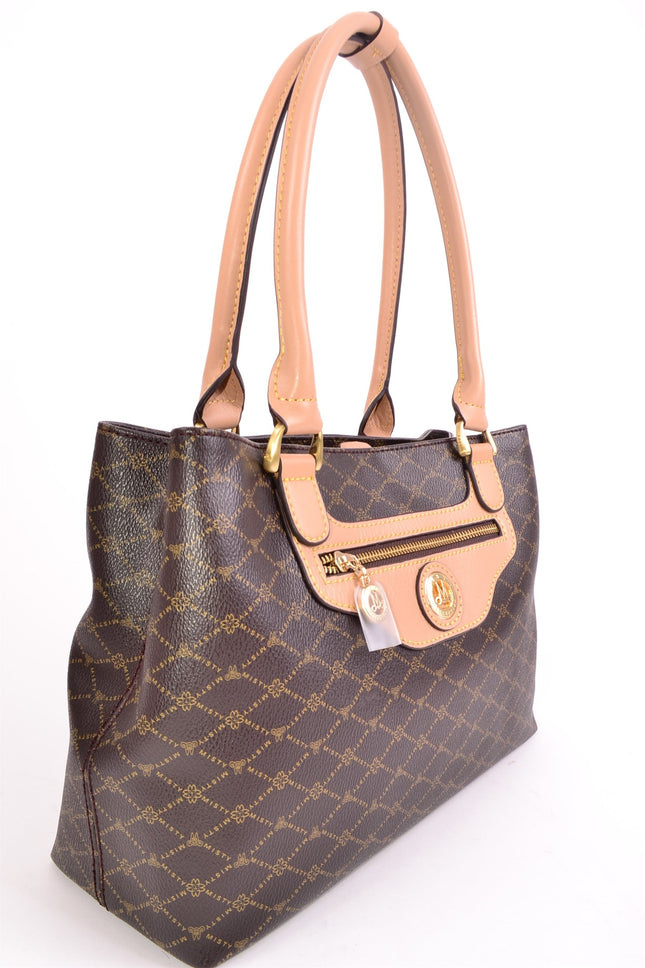 Misty Hermosa  Genuine Leather Handbag  [Made in Italy]