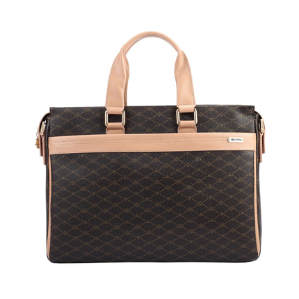 MISTY Savannah  Genuine Leather Office Bag  [Made in Italy]