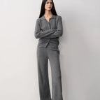 S / Floral Gray(Top+Pant)