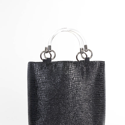 Boa Black Small Tote