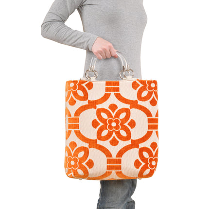 Stencil Magenta Large Tote