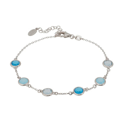 Sardinia Bracelet Silver the Blues