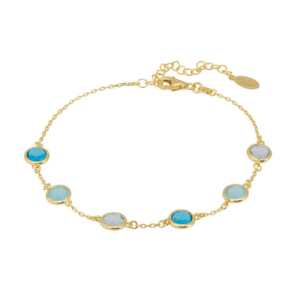 Sardinia Bracelet Gold the Blues