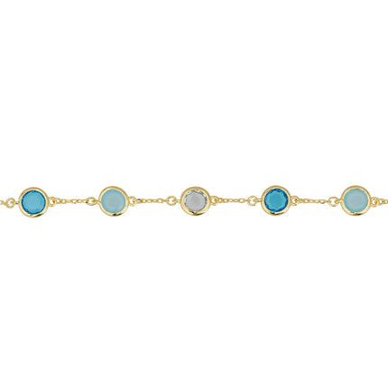 Sardinia Bracelet Gold the Blues