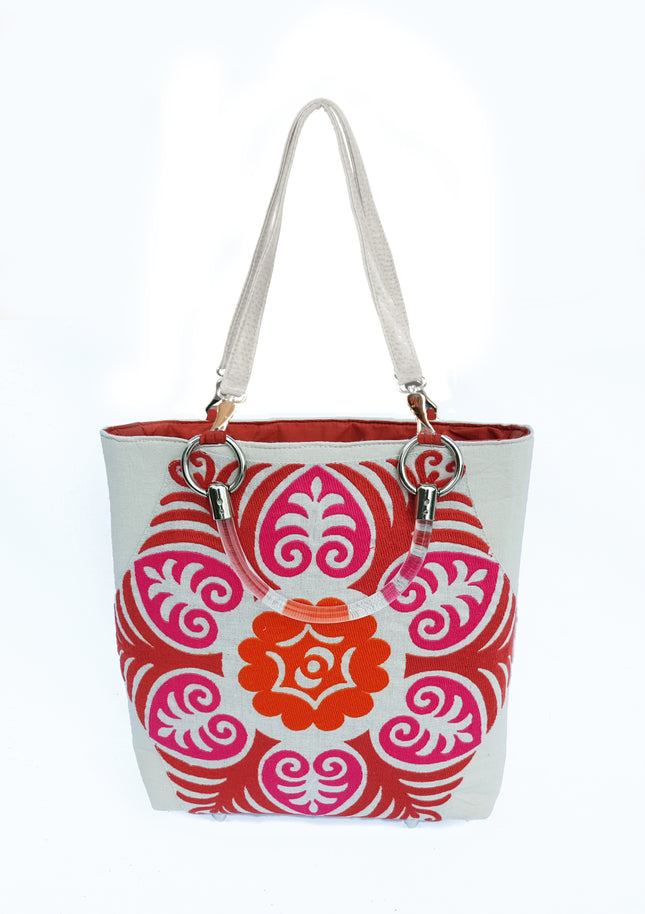 Suzani Magenta Small Tote
